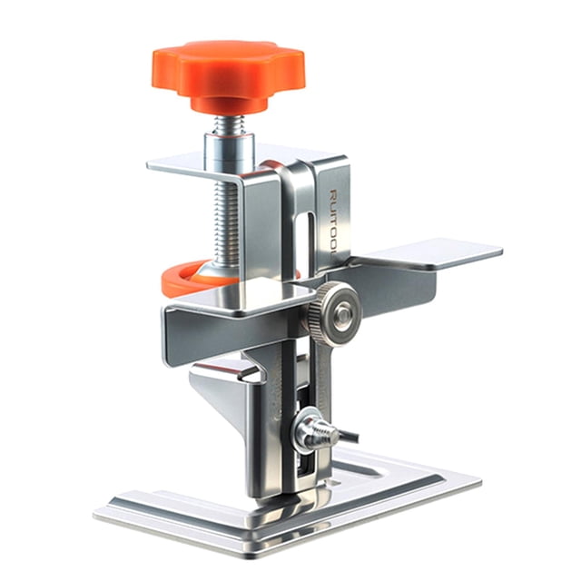 Localizador de plantillas de montaje en la puerta del gabinete 8.5-10 cm versátil ajustable portátil para ausenteros ensamblaje simple accesorio Con base