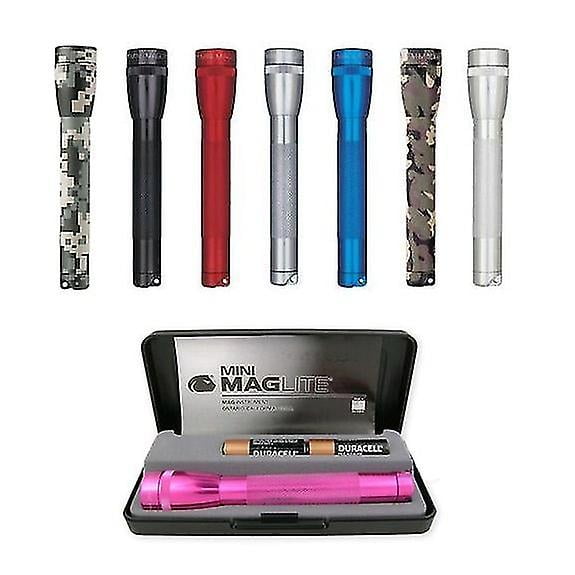 Mini Maglite Aa Torch - Gift Boxed Flashlight With Batteries-colorcamo