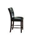 thumbnail image 1 of Home Elegance 2456-24 Decatur Counter Height Chair in Espresso - Set of 2, 1 of 2