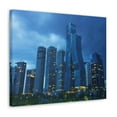 thumbnail image 4 of Mexico City Night Skyline Canvas Artwork Breathtaking Stunning Cityscape for Home Decor Ready to Hang, 4 of 18