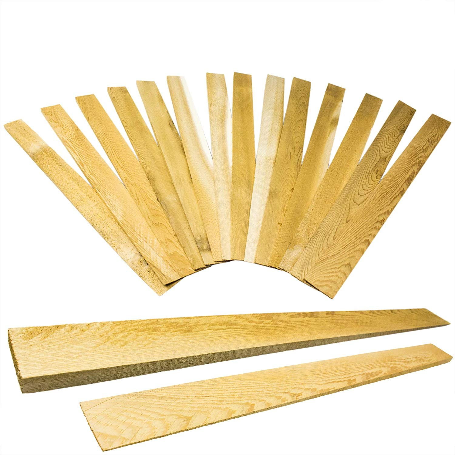 Pro Project Supply 15' x 2.5' Rectangle Cedar and Wood Leveling Shims (13 Pack)