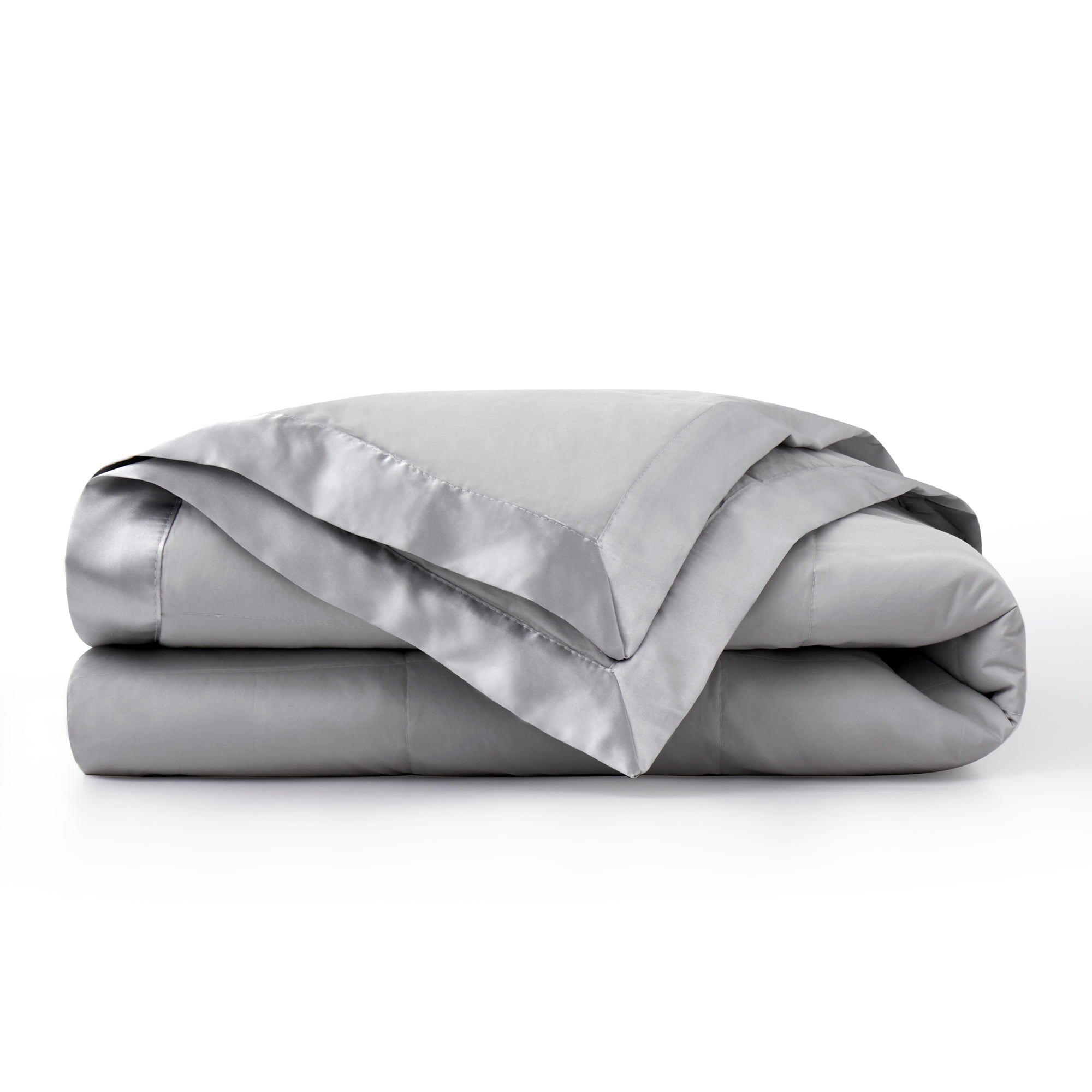 Puredown Light Weight Down Blanket, Cotton Cover, Satin Weave