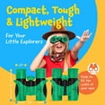 thumbnail image 3 of Think Peak Toys Binoculars for Kids High Resolution 8x21, Green, 3 of 9