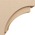 thumbnail image 3 of 12"W x 24"D x 24"H Classic Rivera Rough Cedar Woodgrain TimberThane Corbel, Primed Tan, 3 of 6