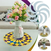 Hulucky Ruler Template for Table Mats 15 Inch Acrylic Craft Measuring Tool for Tools/Office(Multicolor)