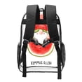 thumbnail image 2 of Susaid Watermelon Gnome Print Clear Backpack See Through Transparent Plastic Clear Bookbags for School, College, Stadium,Work, 2 of 7
