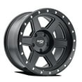 thumbnail image 4 of 17x9 Dirty Life 9315 Compound Matte Black Wheel 5x5 (-12mm), 4 of 4