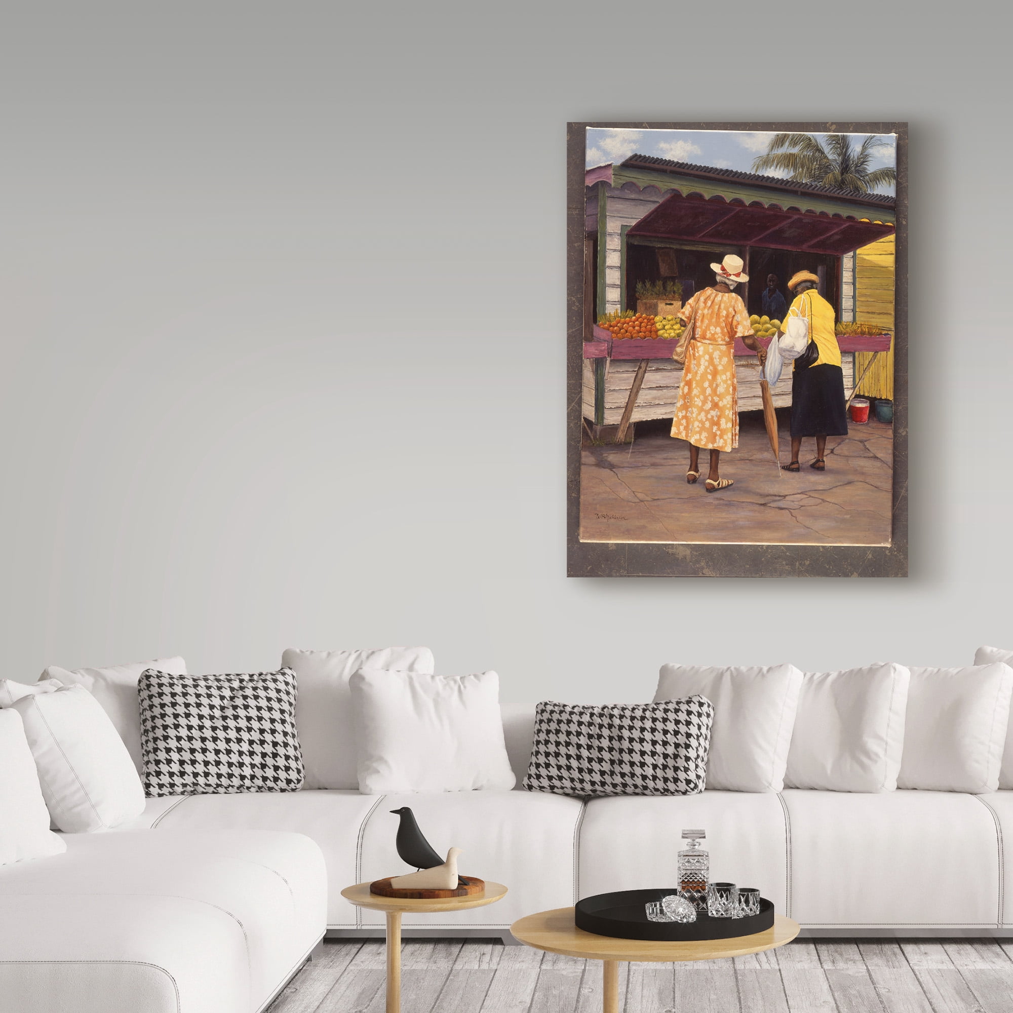 Trademark Fine Art 'Miss Crystal And Pearl' Canvas Art by Bill Makinson