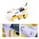 thumbnail image 3 of Bewildely Modelos de aviones de aire Juguetes para niños Juego de transporte ABS Aleación Juguetes educativos para niños Kits de construcción modelo No.04, 3 of 6