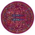 thumbnail image 2 of Rugs.com Calypso Collection Rug – 4 Ft Round Pink Medium Rug Perfect For Kitchens, Dining Rooms, 2 of 8