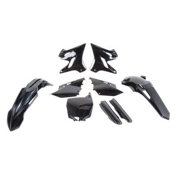 Acerbis Full Plastic Kit Black for Yamaha YZ125 2015-2018