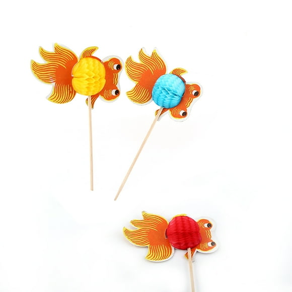 Colorful Sticks, Decoration Fruit Cake Sticks, Parasol Umbrella Sticks, Umbrella Design Cupcakes For Cakes