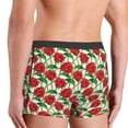 thumbnail image 3 of Uemuo Rose Flowers Pattern Men's Boxer Briefs,Trunk Anti-Chafing,Comfortable, Durable, and Stylish Underwear-Small, 3 of 9