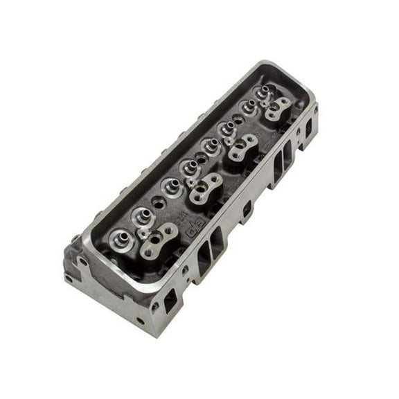 EngineQuest CH350C 170 & 64 cc Cast Iron Bare Cylinder Head for Small Block Chevy