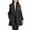 Womens Coats & Jackets Black, variant on Womens Short Trench Coats with Pockets Elegant Collared Double-Breasted Jackets Ladies Casual Lightweight Solid Long Sleeve Outerwear