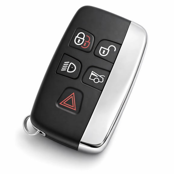 5 Button Key Fob Case Shell for Jaguar XJ XE XF F Type F Pace and Land Rover Range Rover Evoque No Blade No Electronics