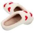 thumbnail image 4 of GOOHOCHY 1 par de pantuflas de corazón, lindas pantuflas de interior, pantuflas de casa, pantuflas de pareja, 4 of 8