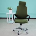 thumbnail image 1 of kurtrusly Office Chair Covers Computer Chair Cover Office Slipcovers for Gaming Chair Army Green, 1 of 8