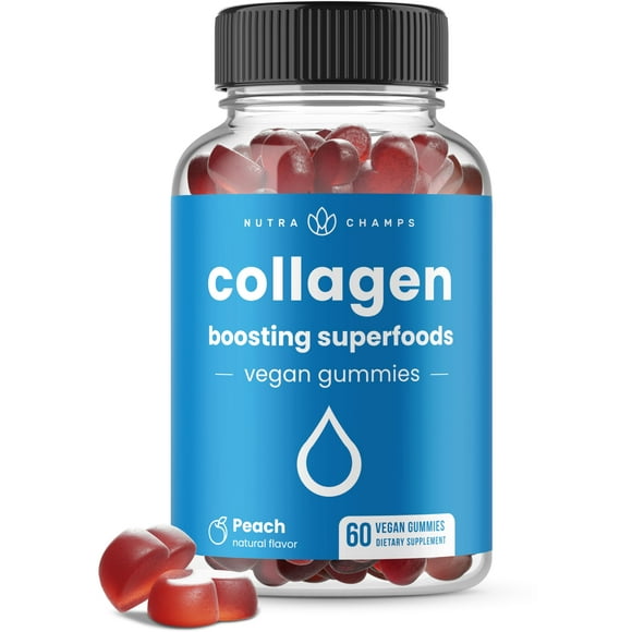 Suplementos Gominolas NutraChamps Collagen Booster 60 unidades
