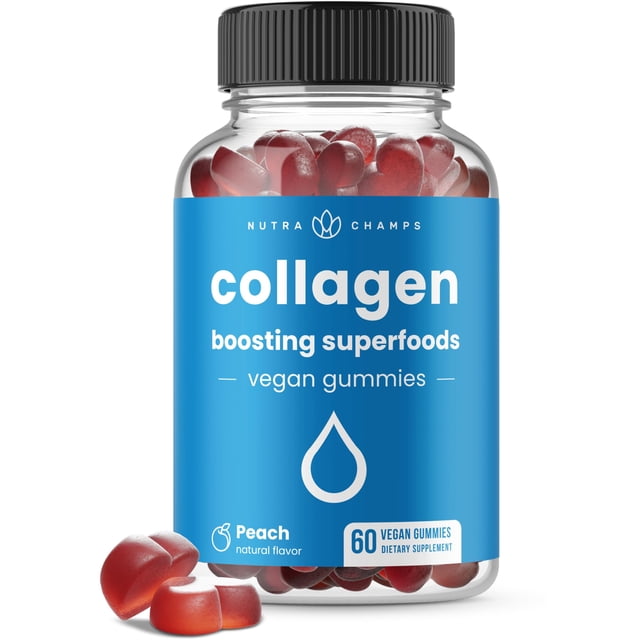Suplementos Gominolas NutraChamps Collagen Booster 60 unidades