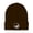 Brown, variant on Beanie Yin Yang Wolf Silver Embroidery, One Size, Orange