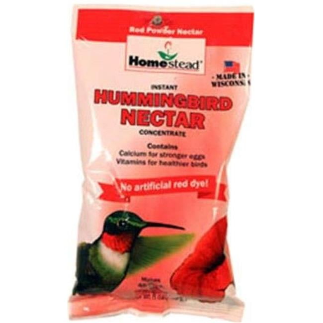 Homestead 4383 8 oz Hummingbird Natural Red Powder Nectar Concentrate