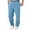 Light Blue, variant on CONFREE Men's Casual Pants Wide Leg Fleece Sweatpants for Men Elastic Waist Drawstring Fall Winter Warm Active Joggers With Pocket