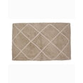 thumbnail image 2 of Home Weavers Bartow Collection  Absorbent Cotton Soft Bathroom Rug, Beige, 24×40, 2 of 3