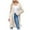 White, variant on Ediodpoh Long Cardigan Sweaters for Women Open Front Oversized Slouchy Knit Fall Coatigan Jackets Collarless White XL