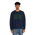 thumbnail image 4 of Nein No in German Germany Sweatshirt, Gifts, Crewneck, 4 of 4