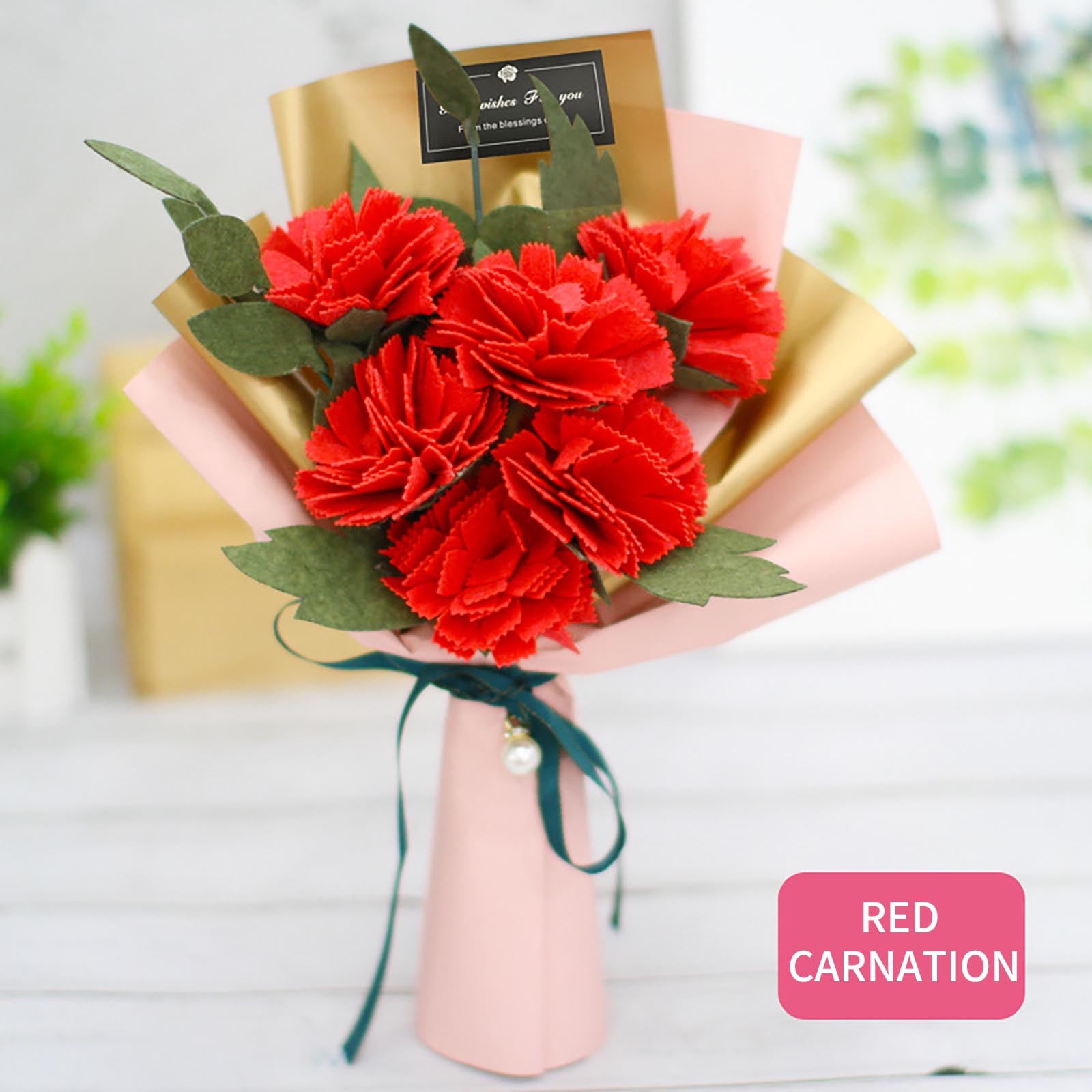 DAMOR Preserved Roses Bouquet In Vase – Long Lasting Real Flower Arrangement, Valentine's, Mother's Day Gift For Women - View #7