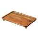 thumbnail image 5 of Mini elevador de madera, soporte de pie de madera, bandeja rústica de madera para cocina casera 30CMX20CMX3.5cm, 5 of 9
