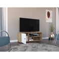 thumbnail image 5 of Mesa para TV Excelsior hasta 55' Macadamia y Blanco Vainilla, 5 of 5