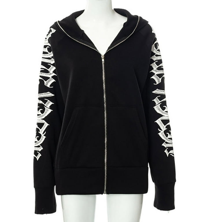 Women's Fleece Black Chrome Hearts Cropped Hoodie - Jacket Makers