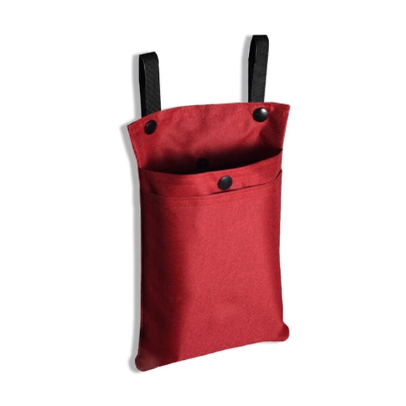 Greeniant Bolsa colgante delantera para scooter, organizador anticaída para motocicleta, color rojo Type3 NO3
