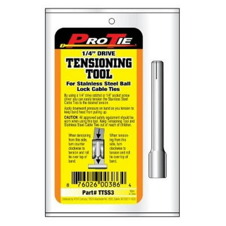 

KDAR TTSS3 0.25 in. Drive Tension Tool for Stainless Steel Ties