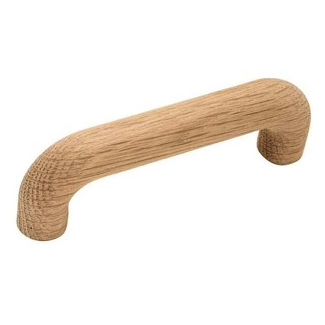 Hickory Hardware P674-UW 3.5 In. Natural Woodcraft Unfinished Wood Cabinet Pull