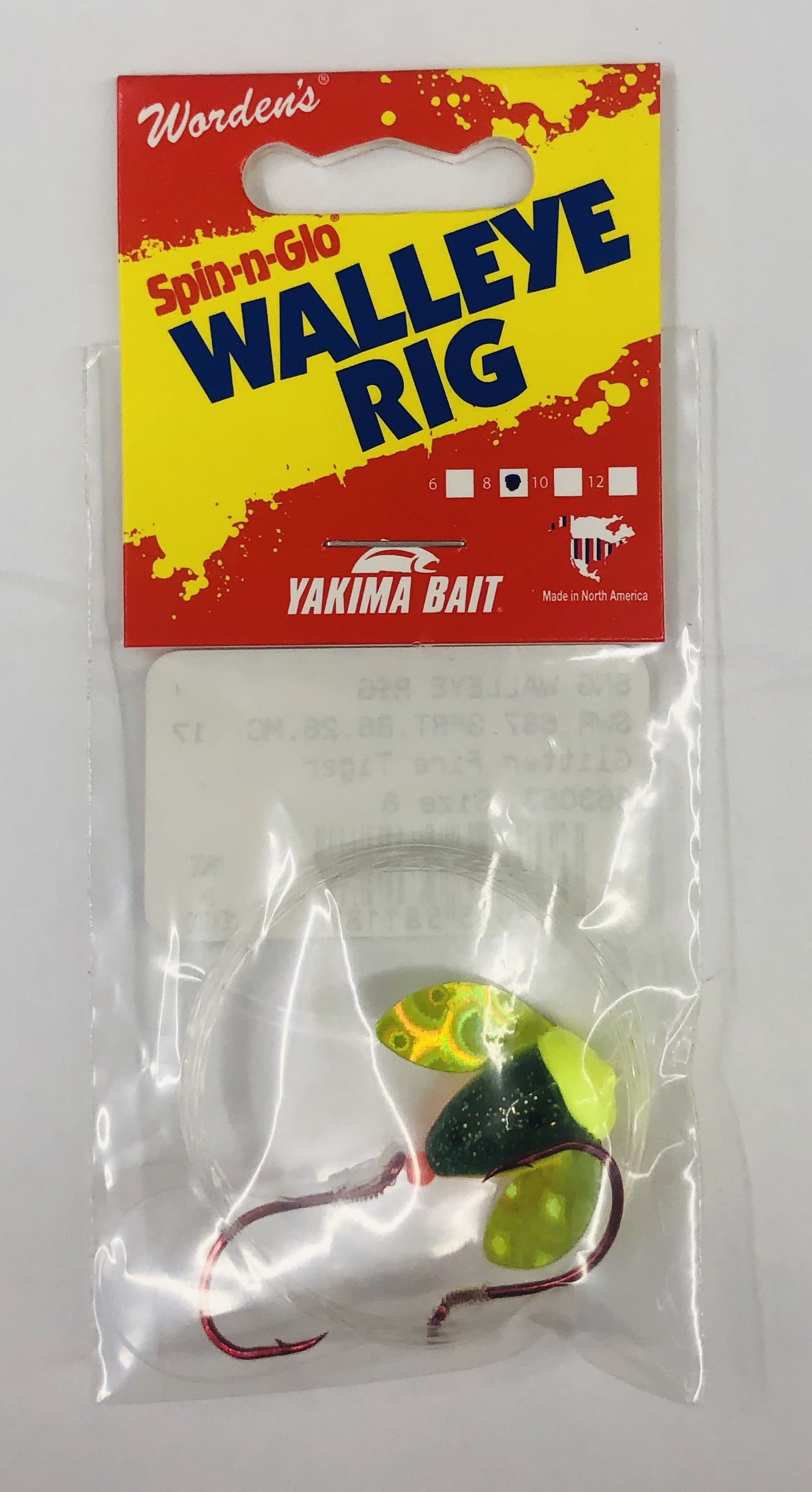 (2 pack) Wordens Sng Walleye Rig #2
