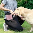 thumbnail image 2 of Pochette à Collation pour Animaux de Compagnie Extérieure avec Design Étanche, Ceinture Réglable pour Dressage de Chien, Bandes Réfléchissantes, Compartiments Multi-Zippers pour Friandises et Sacs à Déchets, 2 of 6