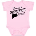 thumbnail image 3 of Inktastic Someone in Connecticut Loves Me Boys or Girls Baby Bodysuit, 3 of 5