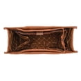 thumbnail image 2 of Wrangler Western Large Tote Bag for Women Tooled Embossed Shoulder Crossbody Handbag, Brown, 2 of 6