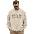 thumbnail image 5 of Camo Dad Sweatshirt for Men Hunting Sweatshirt for Father Military Camouflage Crewneck Sand Sweatshirt Adult X-Large, 5 of 6