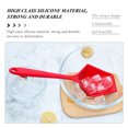 thumbnail image 4 of Shisuyan Hanging Hole Design Ice Scoop Red Silicone 1Pcs 13X4.3X1.6In, 4 of 9