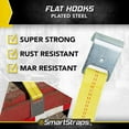 thumbnail image 5 of 2 in. x 27 ft. Yellow Commercial RatchetX Tie Down Strap w/ Flat Hooks with 3,333 lb. Safe Work Load - 1 pack, 5 of 5