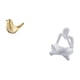 thumbnail image 5 of Figura De Pensador De Pájaros Abstractos Dorados, Estatua De Animal Moderna, Escultura Para Mesa, Repisa De Oficina, Estante De Sala De Estar, Decoración De Inauguración De La Casa, Regalos, 5 of 8