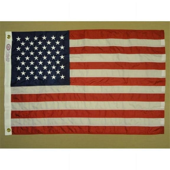 Annin Flagmakers 2-.5 ft. X 4 ft. Nyl-Glo U.S. Flag