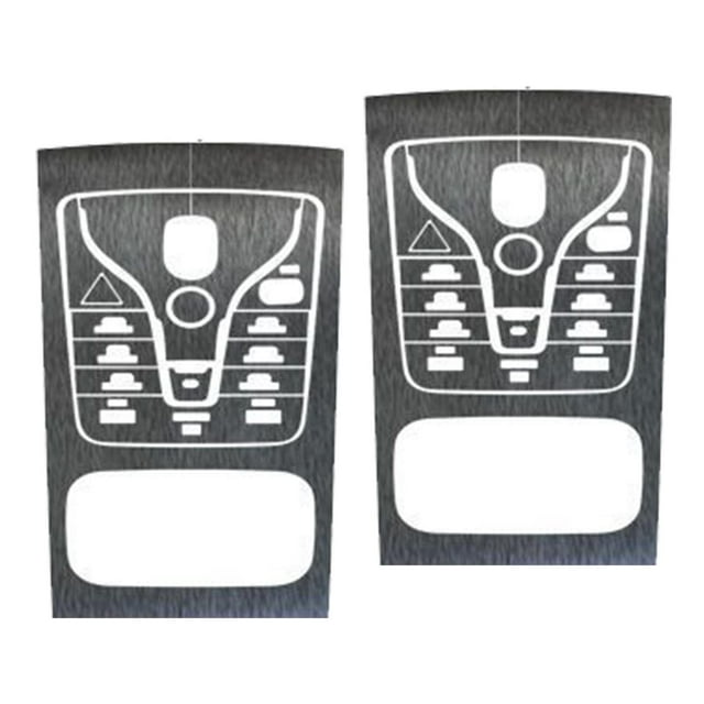 koolsoo Car Central Control Panel Sticker for Byd Atto 3 Made of PVC Material C