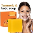 thumbnail image 4 of Fiudx Jabón de Limón, Barra Artesanal Iluminada de Cúrcuma, Limpiador Cítrico y Vitamina C, Exfoliante Suave y Ácido Salicílico, Limpieza Facial Diaria, para Todo Tipo de Piel, Ingredientes Naturales, 4 of 7