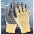 thumbnail image 3 of Guantes Aislantes, Guantes De Trabajo De Goma, Resistencia Al Voltaje De 400 V, 1 Par Para Reparación De Instalación De Equipos, 3 of 7