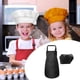thumbnail image 4 of 2x de Delantal para Niños Y Gorro , Delantales para Niños para Hornear, Cocinar, , Delantales Ajustables con Bolsillos para Niños,, 4 of 8